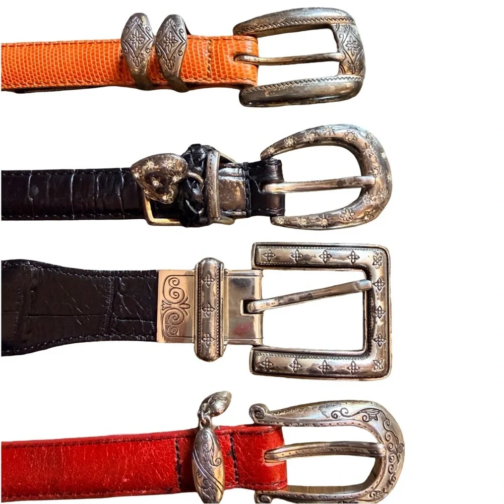 Vintage Brighton Red Leather Belt – Size XL ❤️ - Picture 13 of 14
